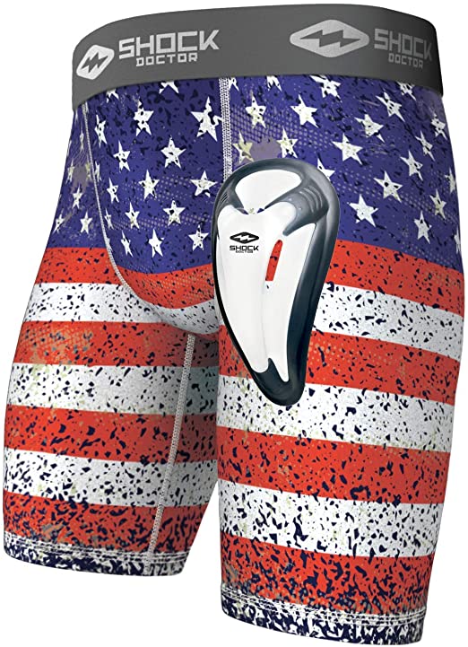 Adult Compression Short with Bio-Flex Protective Cup